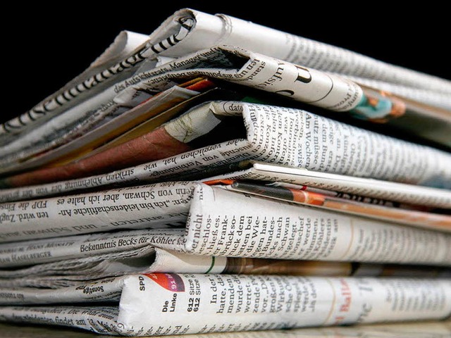 Ein Stapel Zeitungen...  | Foto: Detlef - Fotolia