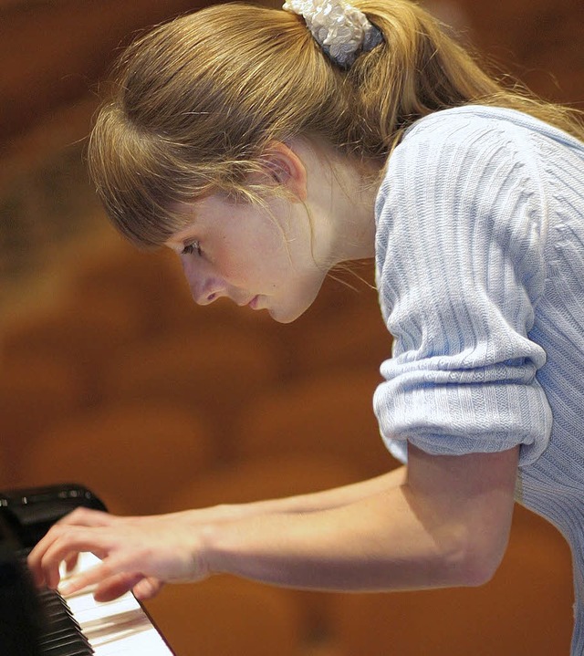 Am Klavier ist die Konkurrenz am grten.   | Foto: Buchberger