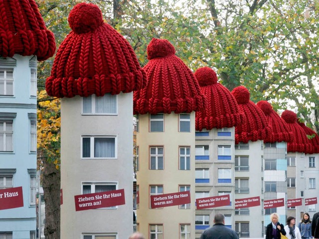 Die Litfasulen mal anders.  | Foto: dpa