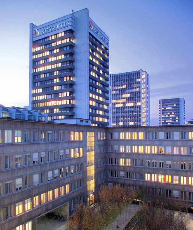 An den Basler Novartis-Standorten &#82...zgnger, davon gut 1600 aus Sdbaden.   | Foto: Novartis