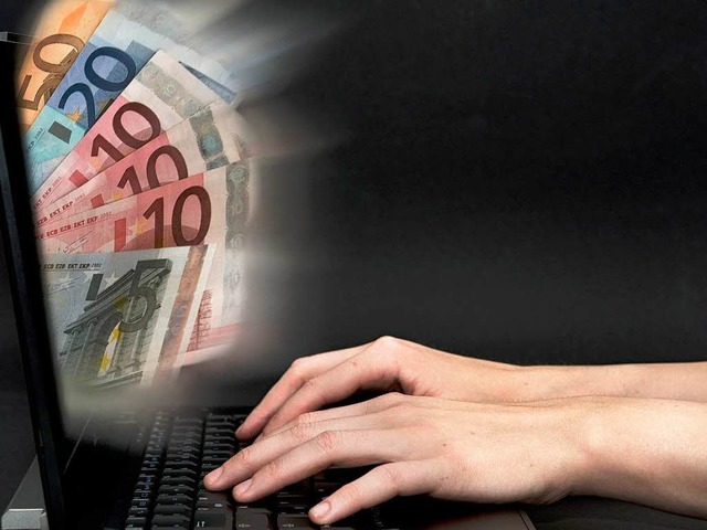 Onlinebanking wird nicht nur von Bankk... beliebtes Ziel fr Internetattacken.   | Foto: DPA