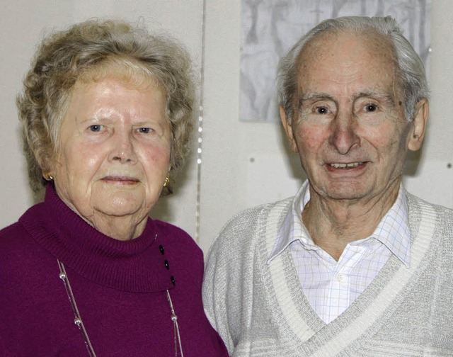 Martha und Otto Bosch aus Ringsheim   | Foto: Adelbert Mutz