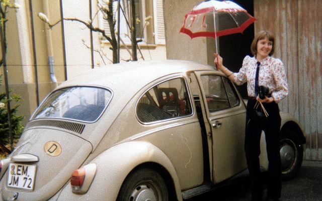 Sylvia-Karina Jahn: Der Regenschirm b...&#8222;Jemmy&#8220; mehr als ein Gag.   | Foto: Privat