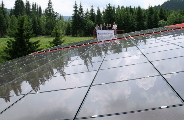 Eine Photovoltaikanlage mchte der Arb...ude  in Titisee-Neustadt installiert.  | Foto: Privat