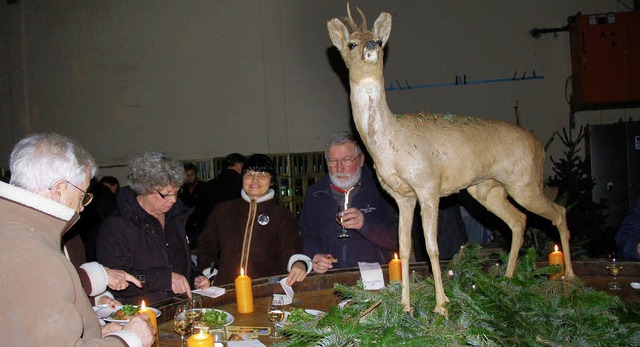 Beliebt bei Gourmets ist die Hubertusjagd im Winzerkeller Auggener Schf.   | Foto: Sigrid umiger