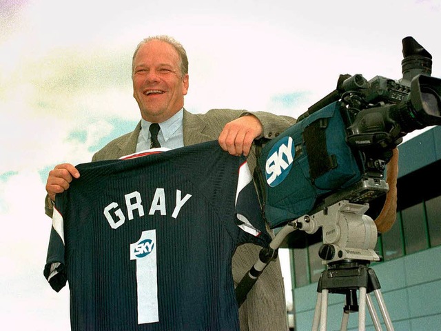 Andy Gray ist nicht mehr auf Sendung fr den britischen Fernsehkanal Sky Sport.  | Foto: usage Germany only, Verwendung nur in Deutschland