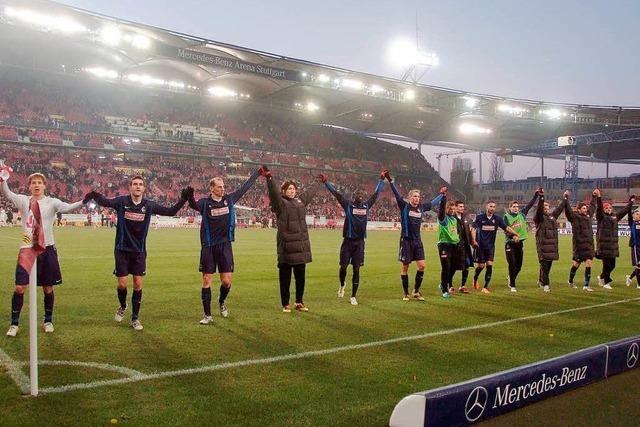 Fotos: Freiburger jubeln in Schwaben - Auswrtssieg beim VfB