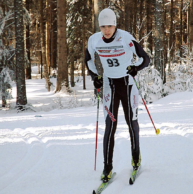 Sechster am Samstag und gestern Fnfter: Josua Strbel  | Foto: Zwick