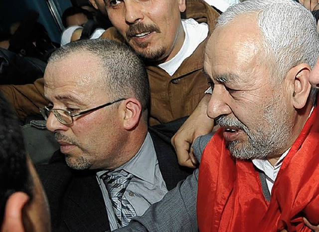 Ghannouchi (rechts)  | Foto: afp
