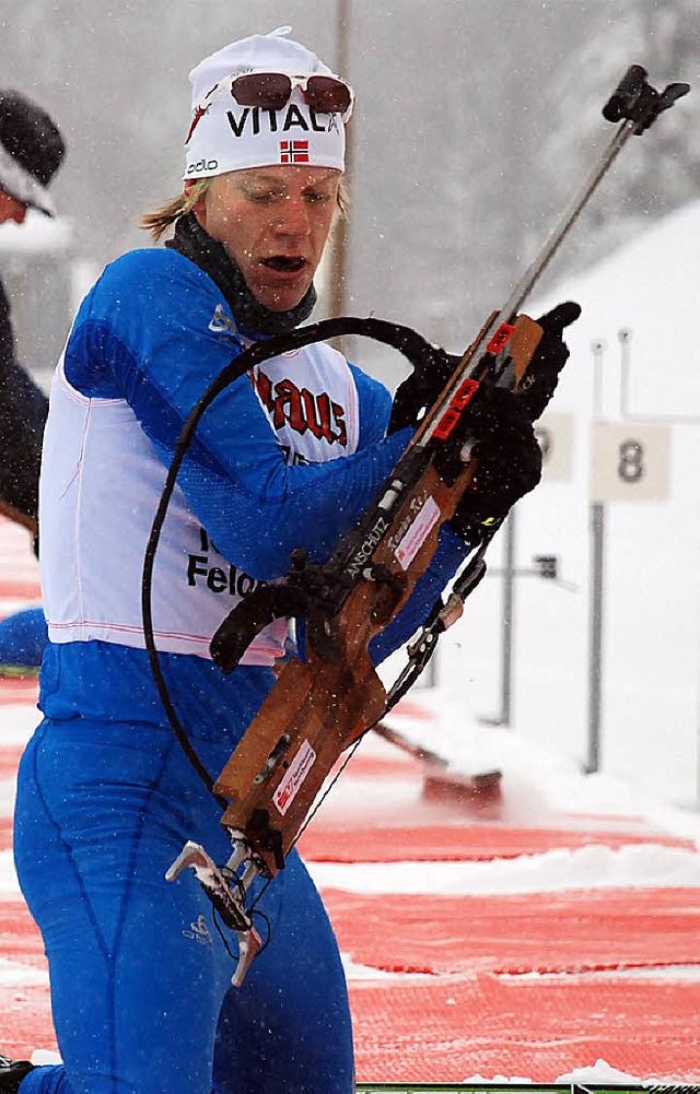 Roman Rees strmte in Oberhof auf die Rnge eins und zwei.   | Foto: Ruoff