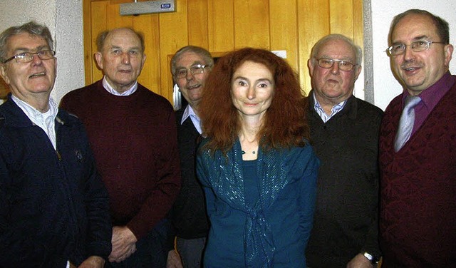 Jahrzehnte bei Kolpings: Ehrenvorsitze..., Barbara Gerspach und  Peter Wiedmer   | Foto: Johanna Hgg