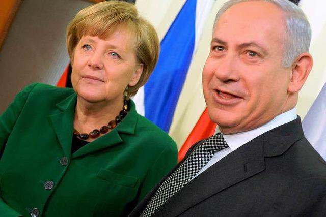 Merkel mahnt Israel zum Frieden mit Palästinensern