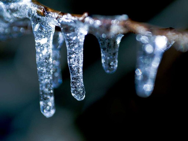 So ist Eis nett anzuschauen, in der Wasserleitung gefllt es uns aber nicht.  | Foto: photocase.de/Erdbeertorte