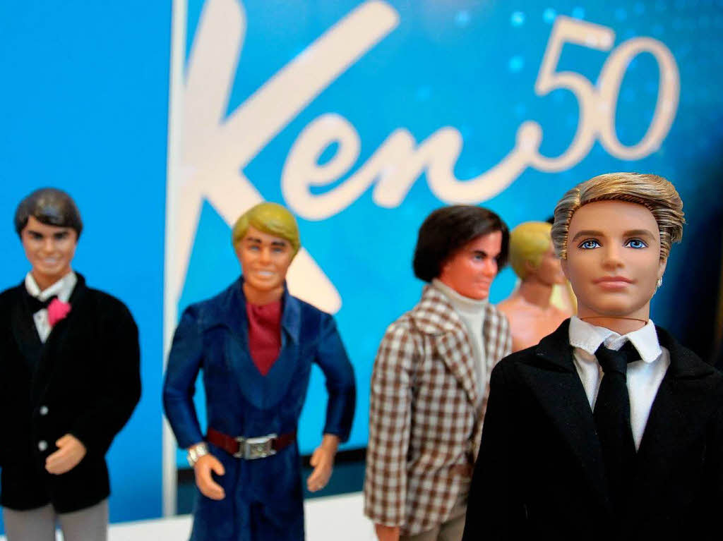 Kaum gealtert: die Jubilums-Ken-Puppe von Mattel
