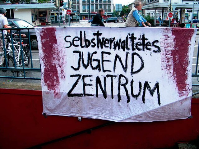 Das Jugendzentrum &#8222;Z&#8220; wurd... dreimal von jungen Autonomen besetzt.  | Foto: epsilon.blogsport.de