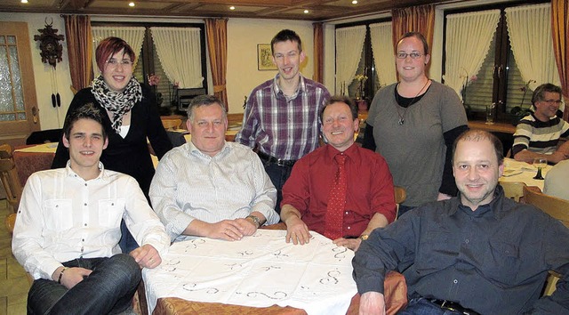 Das neu gewhlte Vorstandsteam des Mus...lfried Riele (von links nach rechts)   | Foto: Helmut Hringer