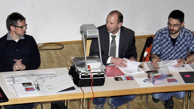 Gemeinsame Ortschaftsratssitzung mit S...keiten einer Breitbandversorgung vor.   | Foto: Wilfried Dieckmann