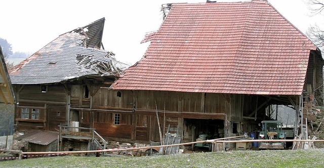 Der alte Fischkastenhof ist nur noch eine Ruine.   | Foto: heidi fssel