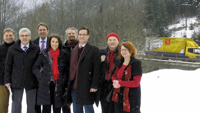 Sechs Rote und zwei Schwarze: Auch wen...old, Walter Krgner und Gabi Rolland.   | Foto: Monika Rombach