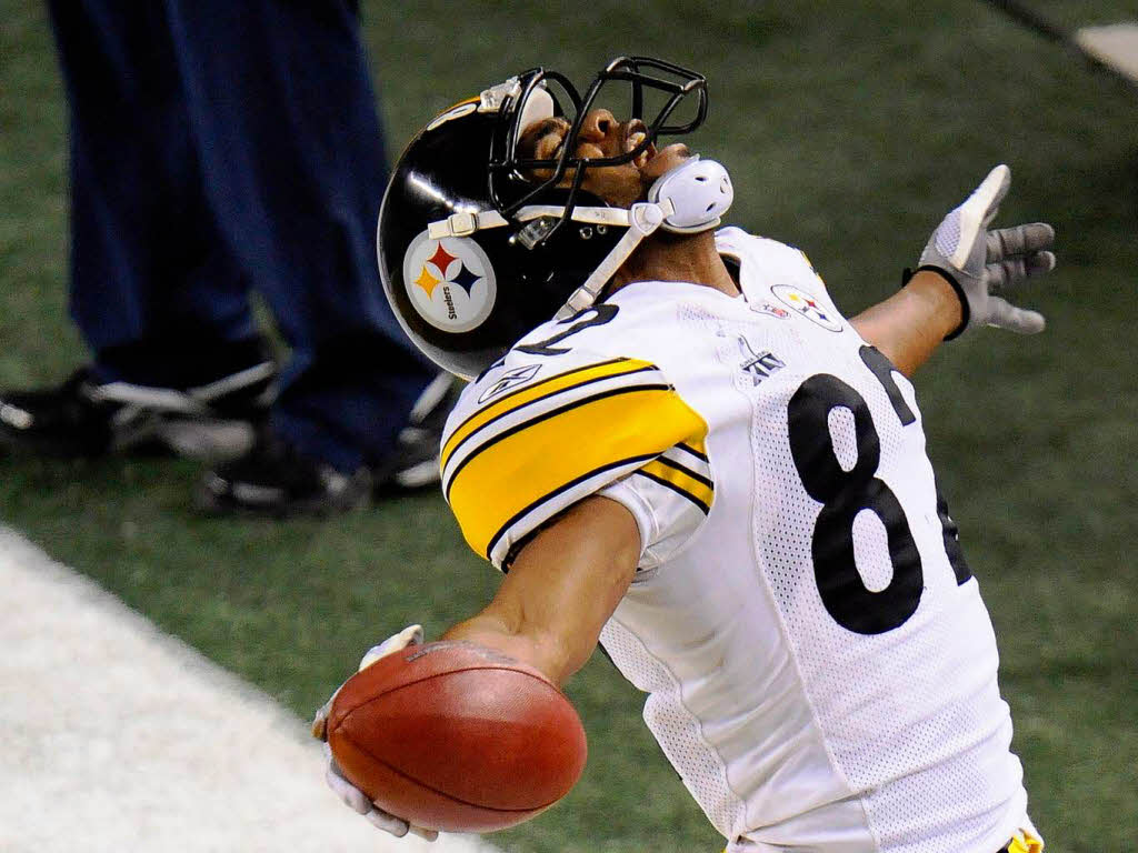 Antwaan Randle El von den Steelers nach einem Touchdown