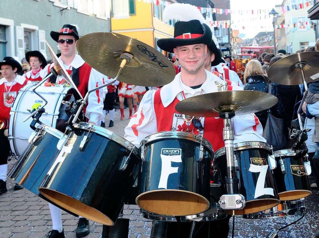 Das Narrentreffen in Ettenheim.