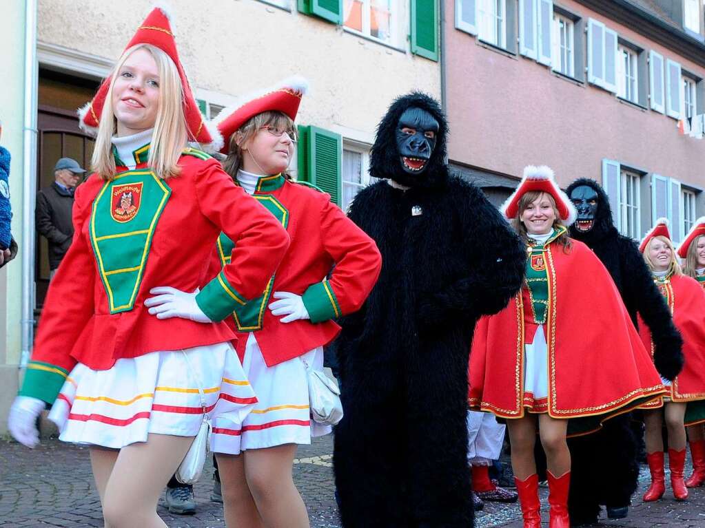 Das Narrentreffen in Ettenheim.