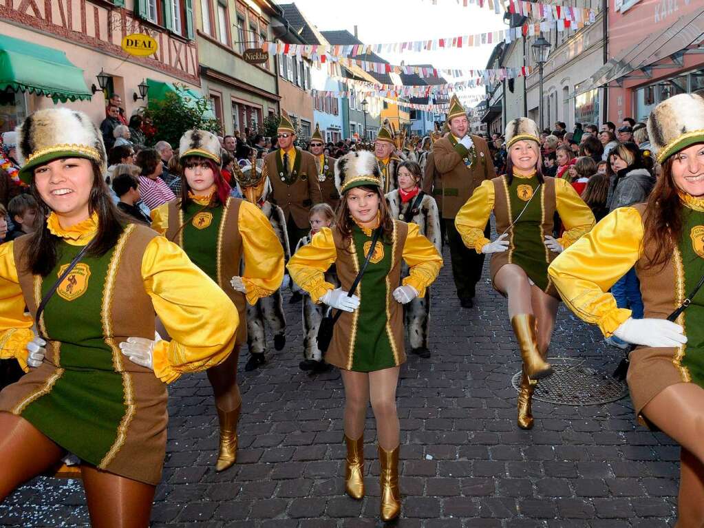 Das Narrentreffen in Ettenheim.