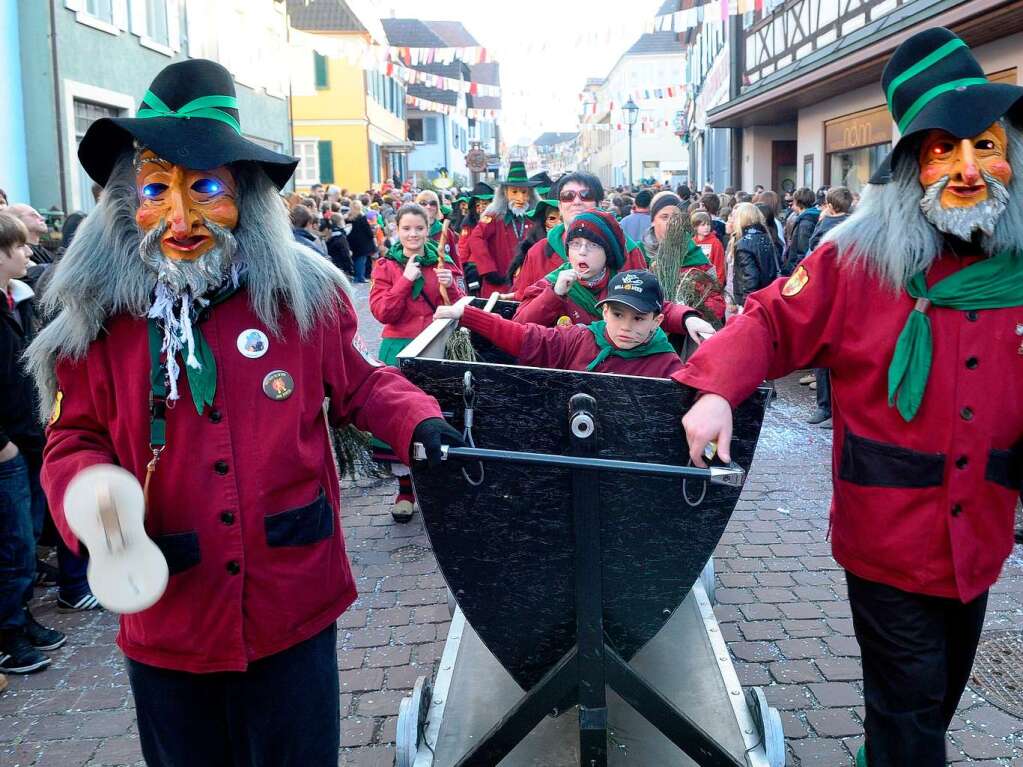 Das Narrentreffen in Ettenheim.