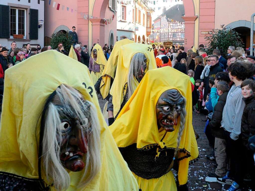 Das Narrentreffen in Ettenheim.