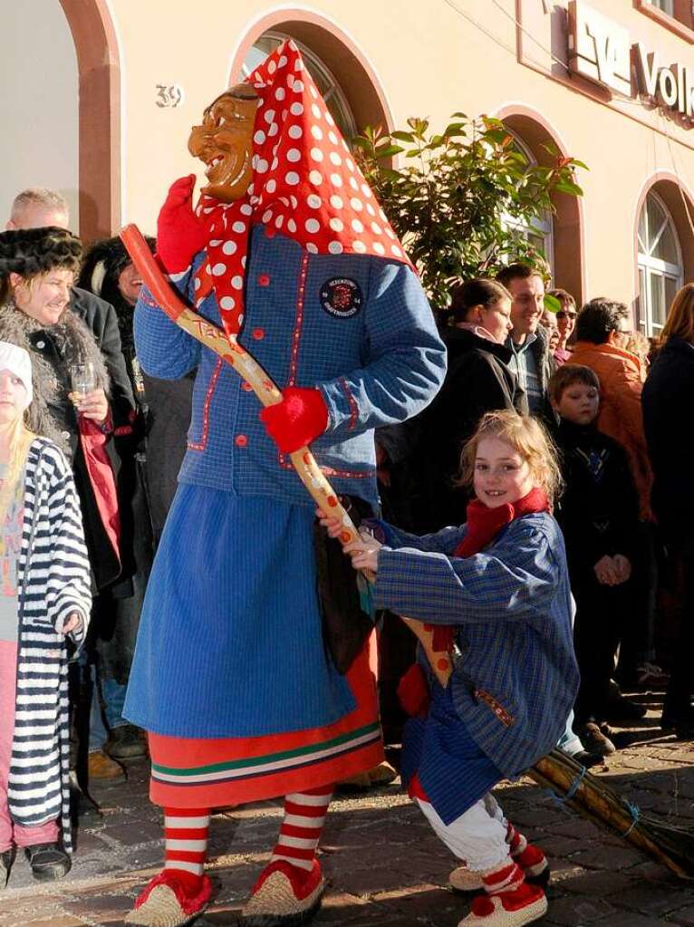 Das Narrentreffen in Ettenheim.