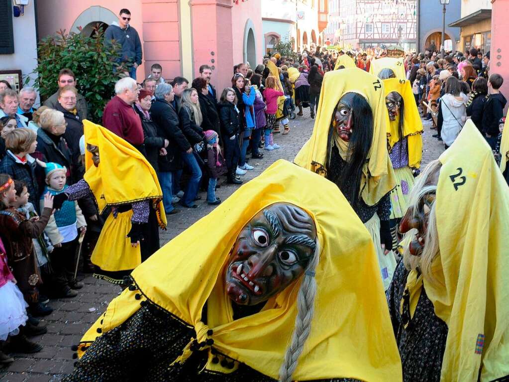 Das Narrentreffen in Ettenheim.