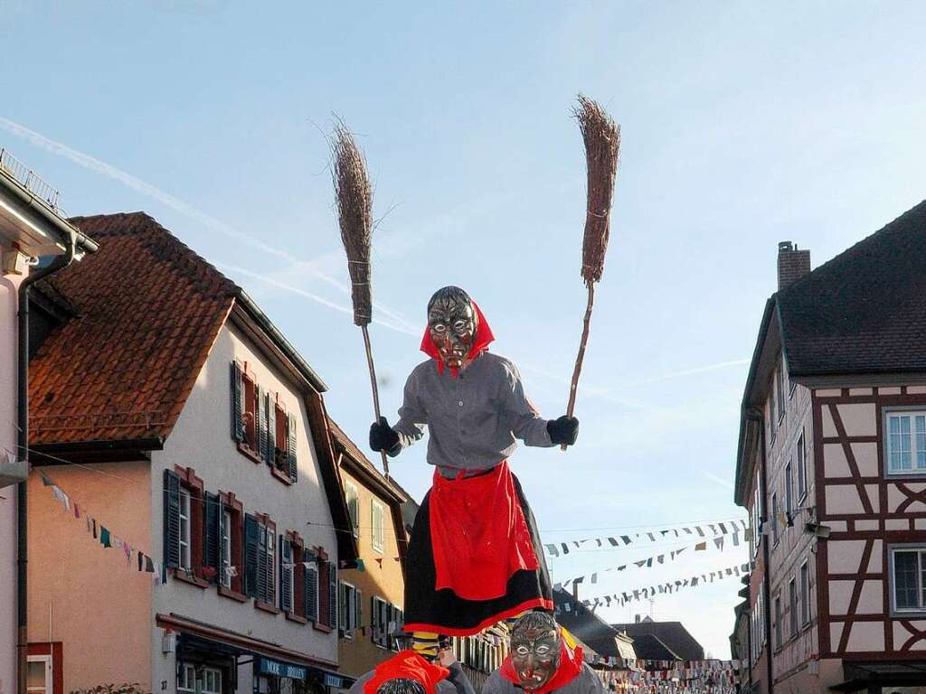 Das Narrentreffen in Ettenheim.