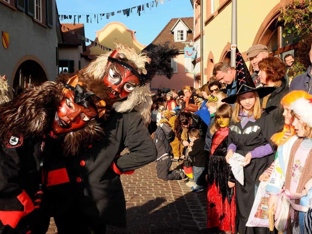 Das Narrentreffen in Ettenheim.