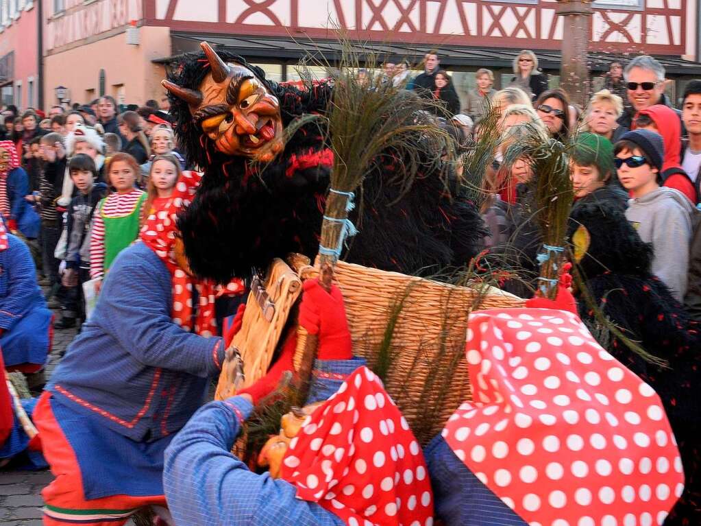 Das Narrentreffen in Ettenheim.