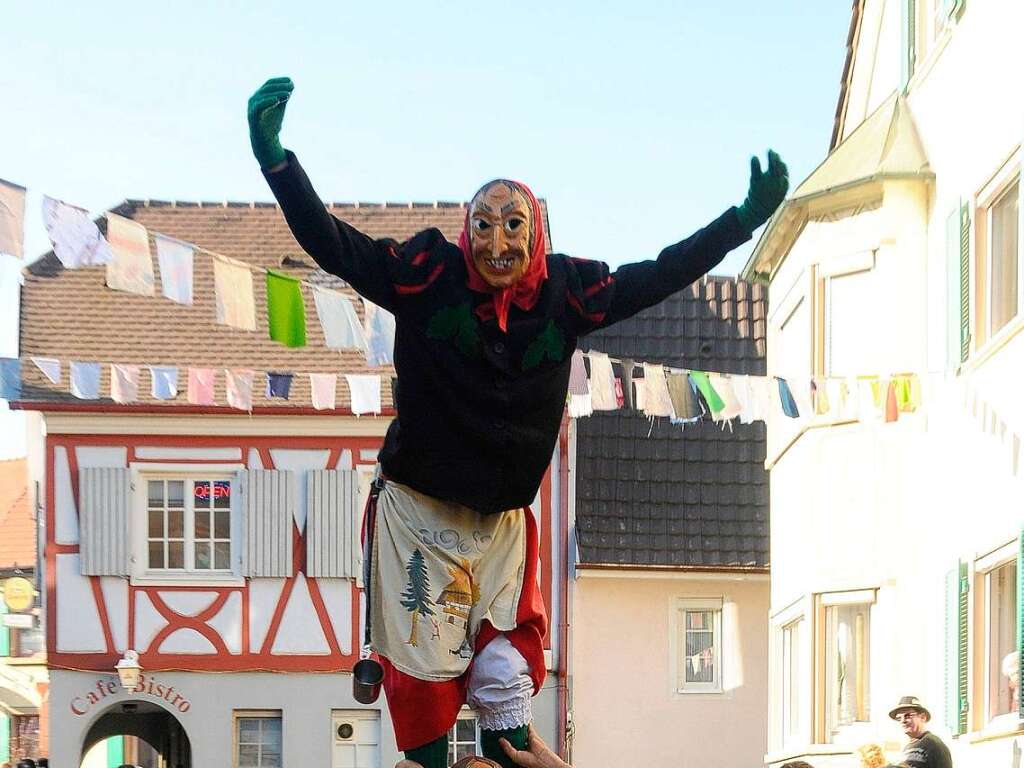 Das Narrentreffen in Ettenheim.