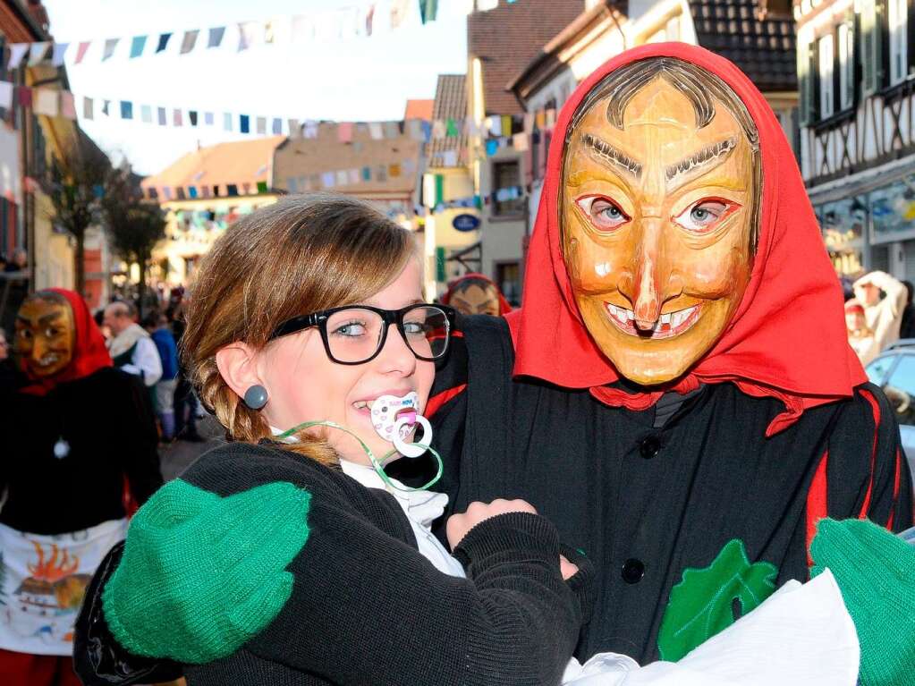 Das Narrentreffen in Ettenheim.