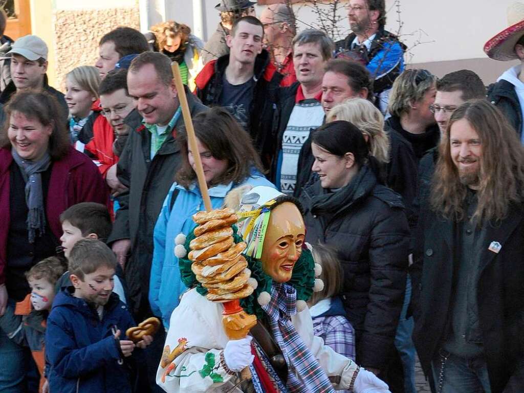 Das Narrentreffen in Ettenheim.