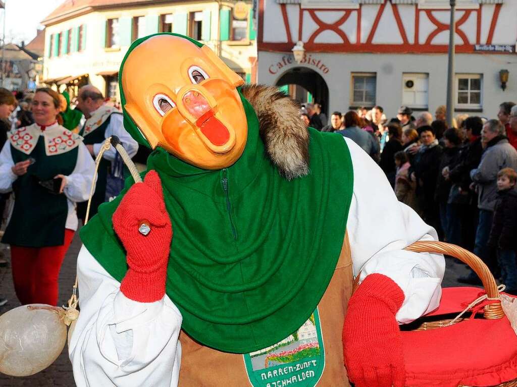 Das Narrentreffen in Ettenheim.