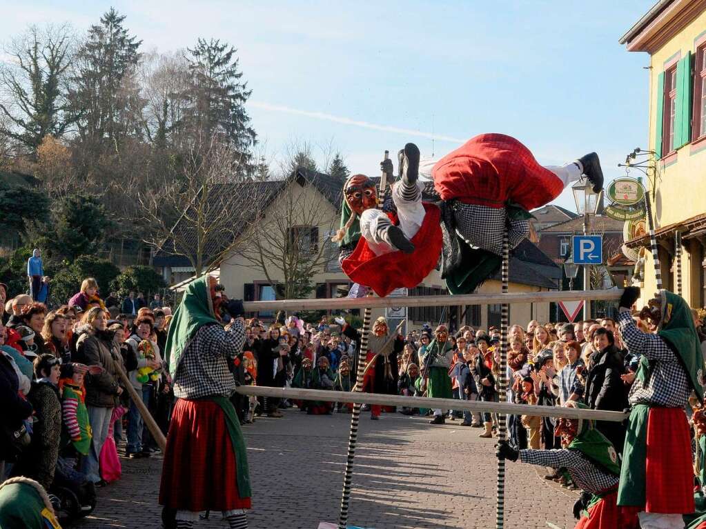 Das Narrentreffen in Ettenheim.