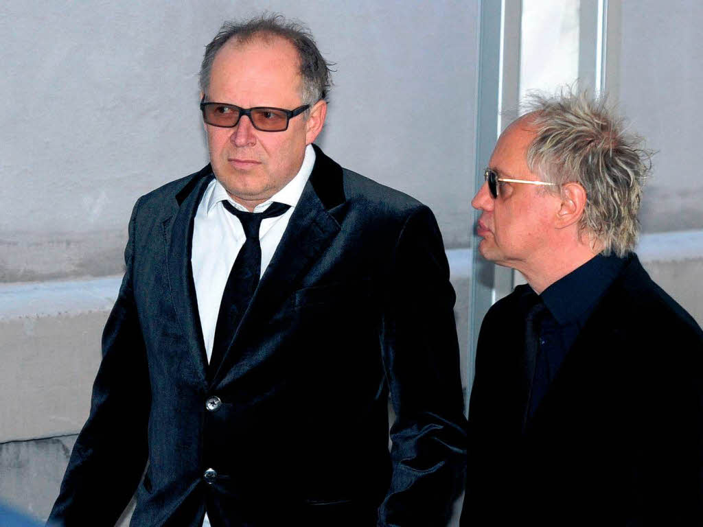 Die Schauspieler Axel Milberg (links) und Uwe Ochsenknecht Die Schauspieler Axel Milberg (links) und Uwe Ochsenknecht