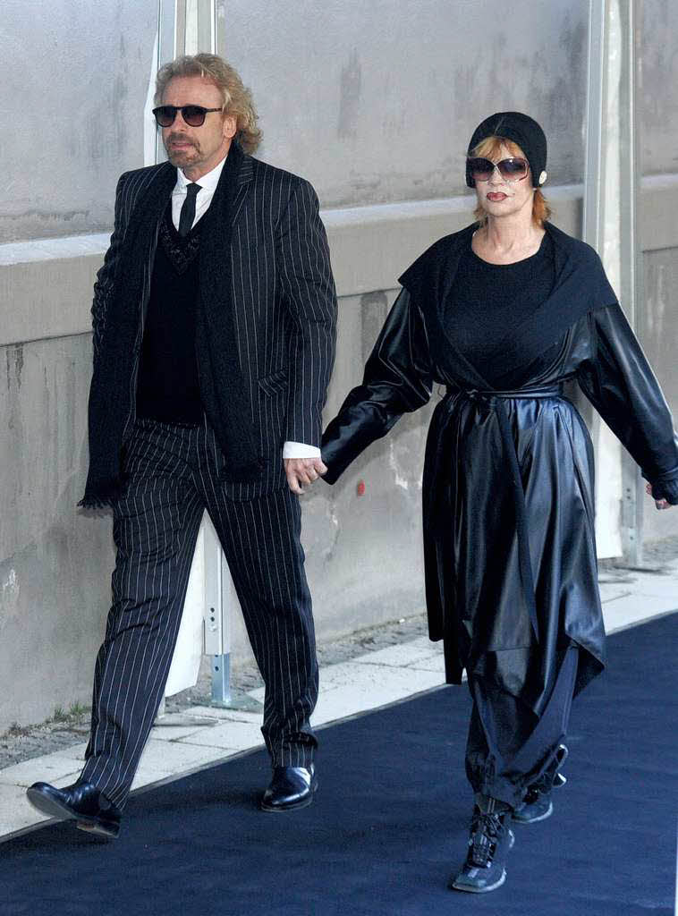 Der Moderator Thomas Gottschalk und seine Frau Thea Der Moderator Thomas Gottschalk und seine Frau Thea