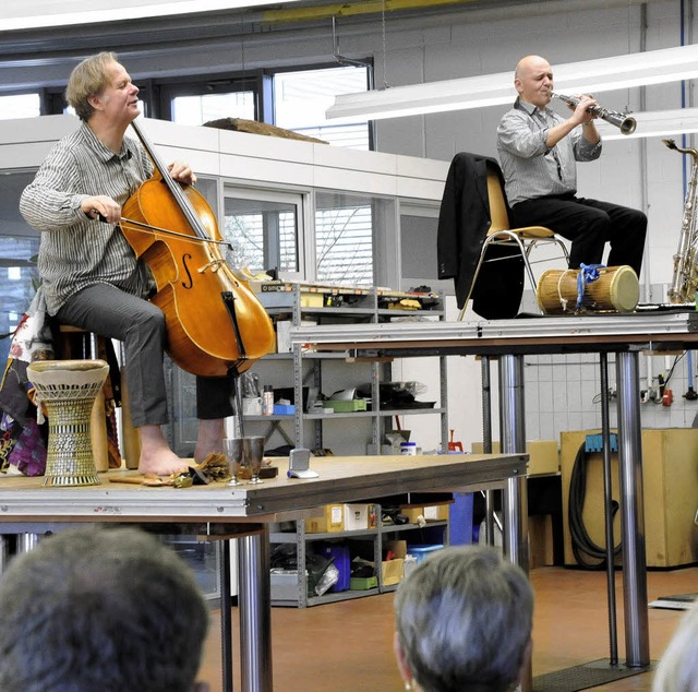 berraschungen in vielerlei Hinsicht b...besonderen Umgebung inspirieren lieen  | Foto: Markus Zimmermann