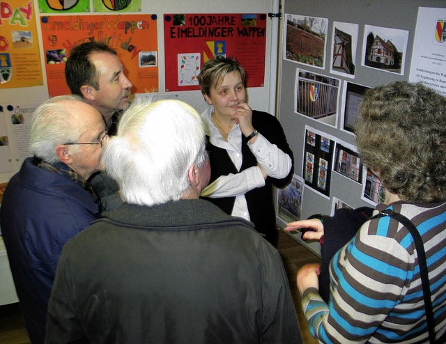 100 Jahre Eimeldinger Wappen  | Foto: Jutta Schtz