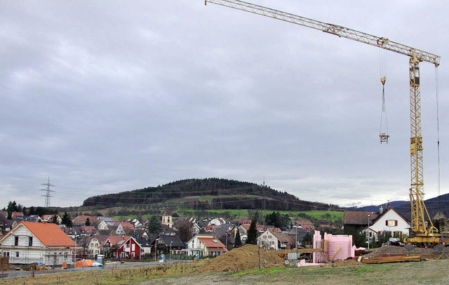 Eigenheime &#8211; hier ein Neubaugebi...s belebt die regionale Bauwirtschaft.   | Foto: Maier