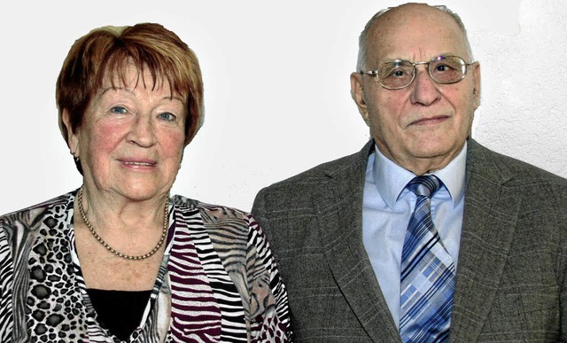 Marga und Helmut Krumm feierten  goldene Hochzeit.  | Foto: herbert trogus