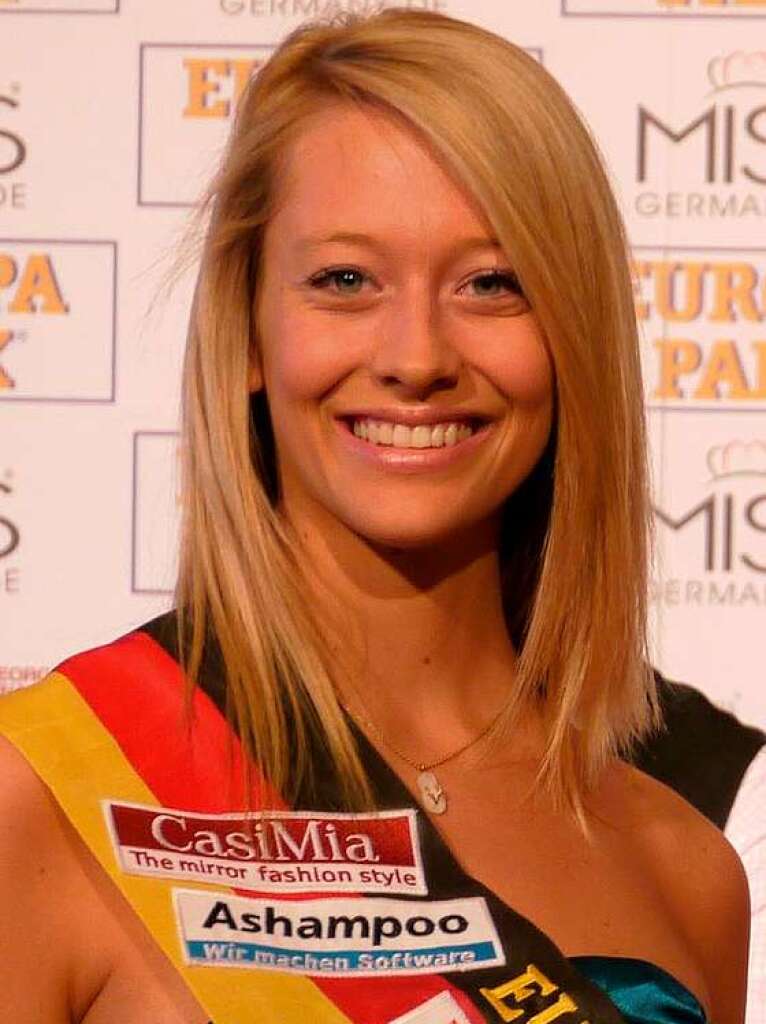 Anja Roth aus Goldscheuer will Miss Germany werden.