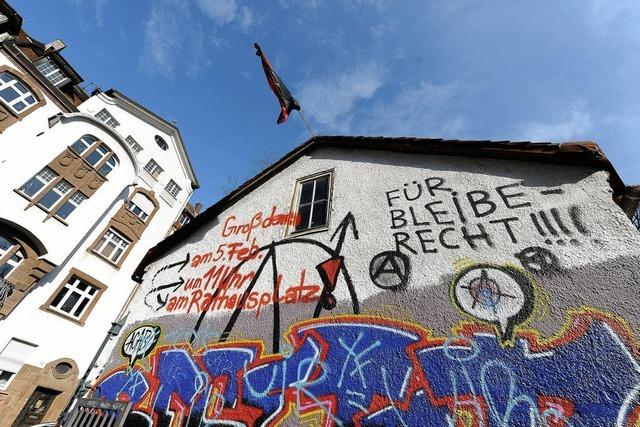 Gartenstrae: Hausbesetzung nervt Anwohner