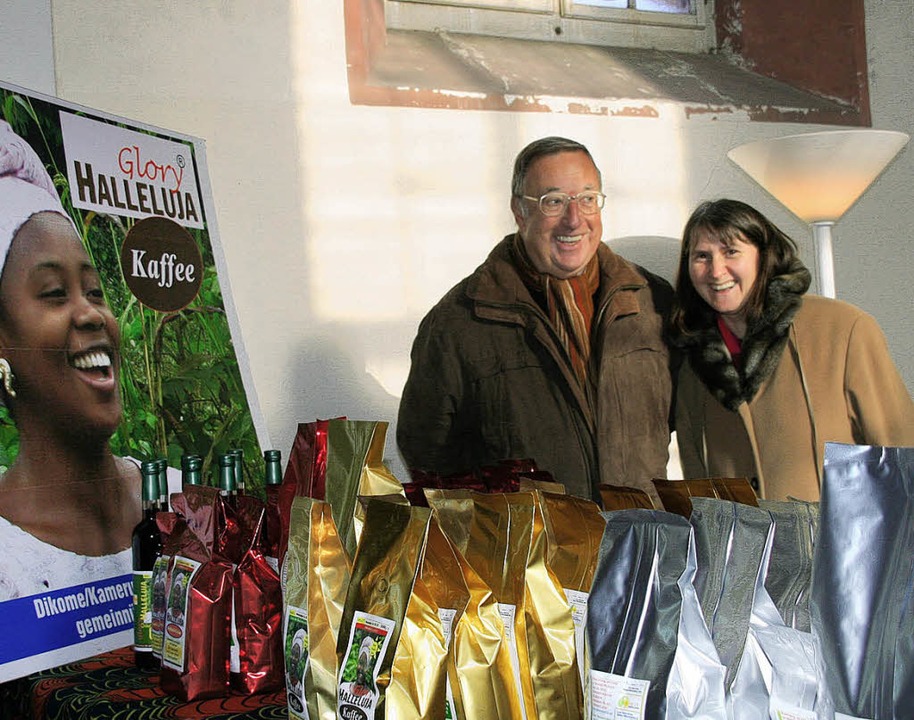Blühender Handel mit DikomeKaffee Schopfheim Badische Zeitung