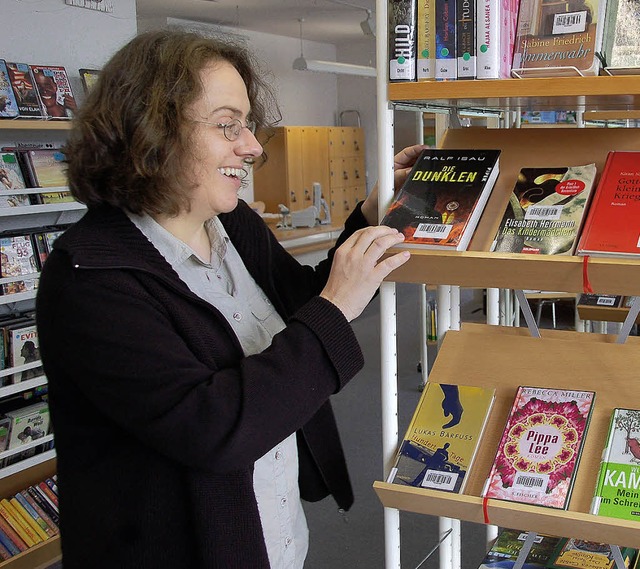 Juliane Blum freut das Interesse an der Mediathek.   | Foto: archivfoto: LANGELOTT