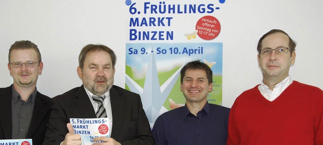 Wollen rund um den Dreispitzkreisel wi...eisen) und Sebastian Weil (von links)   | Foto: Frey